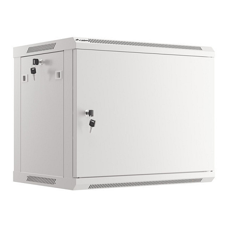 LANBERG RACKOVÁ SKŘÍŇ 19" PRO MONTÁŽ NA STĚNU 9U/600X450 PRO VLASTNÍ MONTÁŽ S KOVOVÝMI DVEŘMI ŠEDÁ