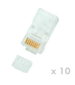 DATACOM Plug UTP CAT6 8p8c- RJ45 drát (10ks)