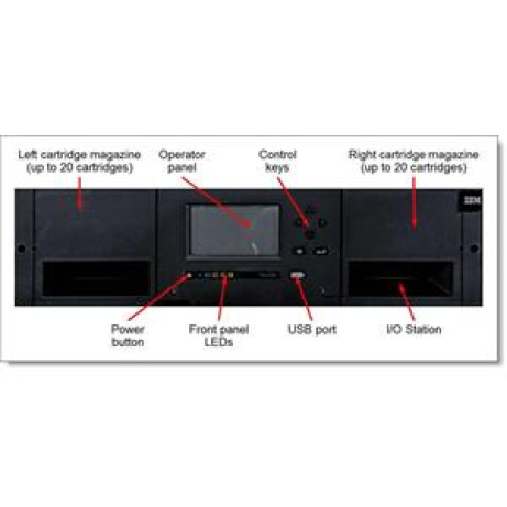 Lenovo Tape IBM TS4300 3U Tape Library Base - Max 48U