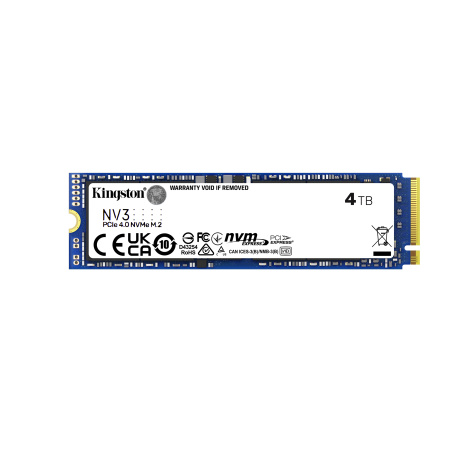 Kingston NV3/4TB/SSD/0/SAS/M.2 NVMe/5R