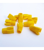 DATACOM krytka pro RJ45 (CAT6A,CAT7) žlutý (10ks)