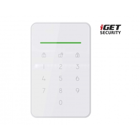 iGET SECURITY EP13 - bezdrátová klávesnice s RFID čtečkou pro alarm M5
