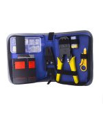 W-Star Sada nářadí pro síťaře WSNF1206, 9ks krimpovací kleště, tester rj45, ořezávač, UTP