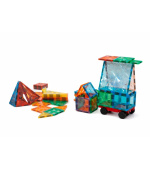 Magnetická stavebnice MagnetiQ Sada s autem 100 ks