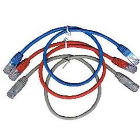 C-TECH Kabel patchcord Cat5e, UTP, šedý, 1m
