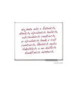 NOBO magnetická tabule CLASSIC Steel 120x90 cm