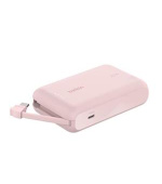 Belkin BOOST CHARGE™ USB-C Power Delivery PowerBanka s integrovaným USB-C kabelem, 10000mAh, 20W, růžová