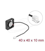 Delock Axiální ventilátor: 5 V DC, 40 x 40 x 10 mm, černý