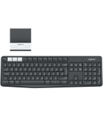 Logitech K375s/Bezdrátová Bluetooth/CZ layout/Černá