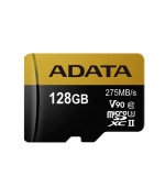 Adata/micro SDXC/128GB/275MBps/UHS-II U3 / Class 10/+ Adaptér