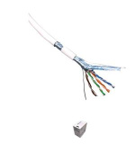 DATACOM FTP drát CAT5E PVC,Eca 305m box bílý