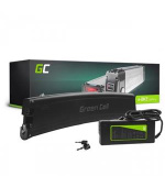 Green Cell Baterie pro elektrokola 36V 7,8Ah 281Wh Typ rámu Ebike 2 kolíky pro Chrisson, Ducati, Torpado s nabíječkou
