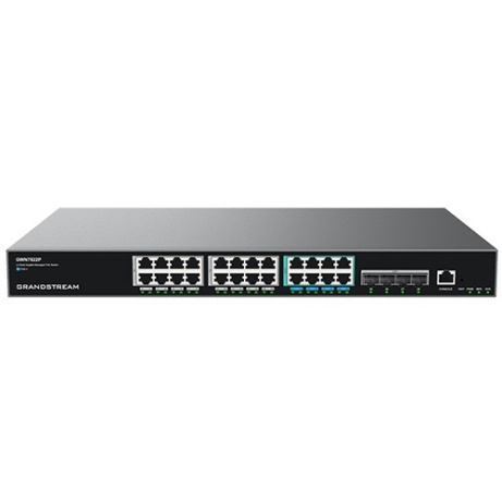 Grandstream GWN7822P managed Network Switch L3, 16 x 1G, 8 x 2.5G, SFP+, PoE, VLAN, IGMP, MLD, MVR