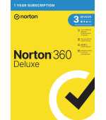 NORTON 360 DELUXE 25GB +VPN 1 uživatel pro 3 zařízení na 1rok