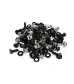 DATACOM Montážní sada M6 (50ks / bal.) - 16mm BLACK