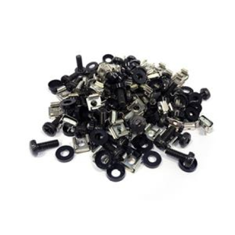 DATACOM Montážní sada  M6  (50ks / bal.) - 16mm BLACK