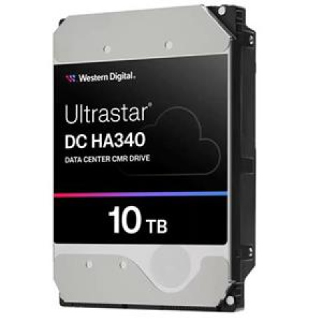 WD Ultrastar HDD 10TB DC HA340 3.5in 26.1 256 7200RPM SATA ULTRA 512E SE NP3