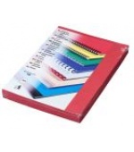 Kartonové desky Delta A4, 250g, červená