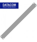 Záslepka 1U do 19" racku šedá