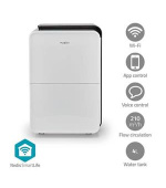 Nedis DEHU30WTW - Odvlhčovač SmartLife| 30 L | Odvlhčování / Průběžné / Sušení prádla / Ventilace |210 m?/h