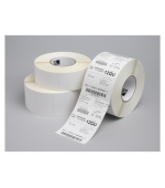 Zebra LABEL PAPER, 102X51MM DIRECT THERMAL, Z-PERFORM 1000D, UNCOATED, PERMANENT ADHESIVE, 19MM CORE, BLACK SENSING MARK
