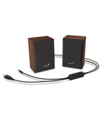 Genius SP-HF380/Stereo/3W/Hnědá