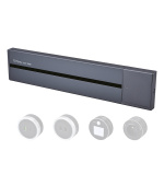 Zásuvková lišta - povrchová Viking LP60G/230V,50Hz/60cm délka/šedá/až 7 modulů/IP20/hliník/povrchová