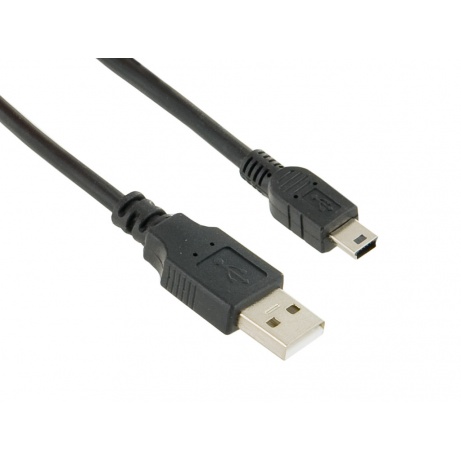 4World Datový kabel mini USB 1.8m Black