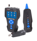 W-Star Tester kabelů UTP WSNF8601S, detektor kabelů Cat5, Cat6, Cat7, UTP, BNC, POE, Ping