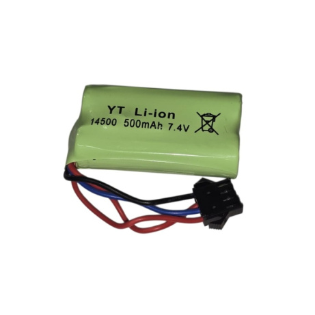 Akumulátor Li-ion 7,4V 500 mAh 4SM konektor