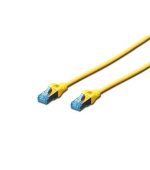 Digitus CAT 5e SF-UTP patch cable, PVC AWG 26/7, length 1 m, color yellow