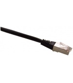 Patch cord FTP cat5e 0,25M černý