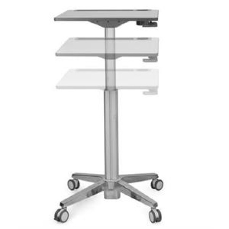 ERGOTRON LearnFit® Sit-Stand DeskMobile Student Desk, pracovní pojízdný stolek, k sezení i stání
