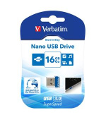 VERBATIM Store 'n' Stay NANO 16GB USB 3.0 modrá