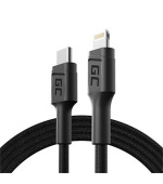 Green Cell Power Stream Kabel Lightning - USB-C 1m MFi s rychlým nabíjením pro Apple iPhone