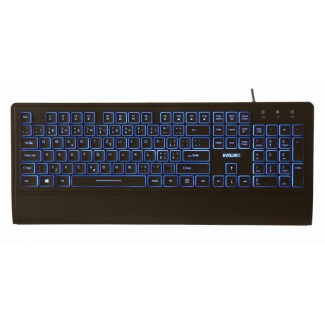 EVOLVEO LK652/Drátová USB/CZ-Layout/Černá