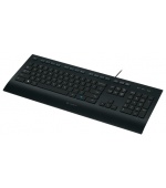 Logitech K280e/Drátová USB/US layout/Černá