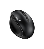 Genius Ergo 8300S/Vertikální/Optická/Pro praváky/1 600 DPI/Bezdrátová USB/Černá