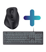 TRUST PRIMO KEYBOARD + FYDA MOUSE