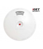 iGET SECURITY EP14 - bezdrát. senzor kouře, norma EN14604:2005, samostatný nebo pro alarm M5