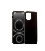 ER POWER Silikonový kryt CARNEVAL SNAP pro iPhone 12 Pro Max s MagSafe - Černá