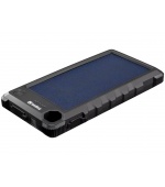 Sandberg Outdoor Solar Powerbank 10000 mAh, solární nabíječka, černá