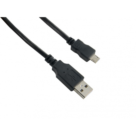 4World Kabel USB 2.0 AM-Micro BM 0.8m Black