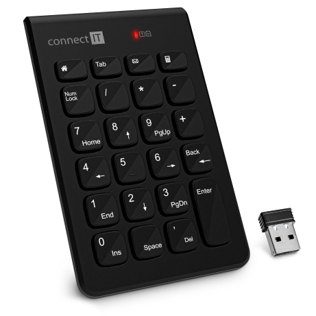 CONNECT IT NumCalc bezdrátová numerická klávesnice