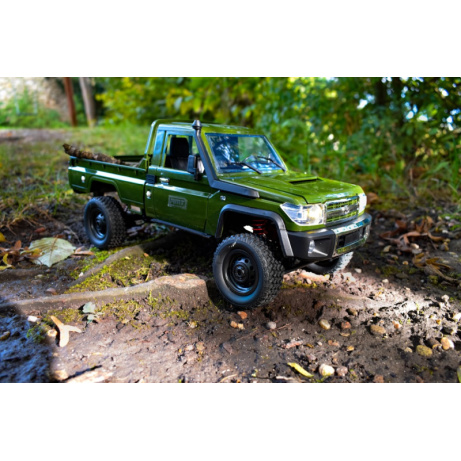 RMT Land Cruiser TOYOTA zelená + náhradní akumulátor
