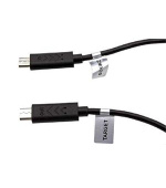 PremiumCord USB 2.0 kabel na propojení dvou chytrých telefonů, microUSB B(M)- microUSB B(M),0,3m,OTG