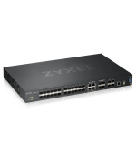 Zyxel XGS4600-32F, 32-port Managed Layer3+ Gigabit switch, 24x Gigabit SFP + 4x Gigabit dual personality (RJ45/SFP) + 4x