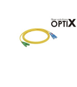 OPTIX E2000/APC-SC optický patch cord 09/125 1m G657A