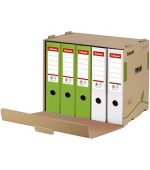 LEITZ Esselte ECO archivační kontejner na pořadače, hnědá