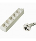 Prodlužovací přívod 230V, 10m, 5 zásuvek